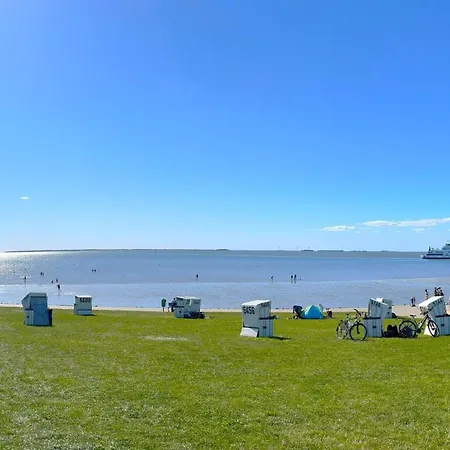 Strandkorb 6a - Gemuetliches Nordseehaus Fuer Zwei 다게불